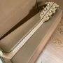 43 Inches sj200 Solid Spruce Jumbo Acoustic Guitar Abalone Inlays Flamed Maple Back Side