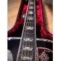 Custom Gibson Style SJ200AA Sunburst Color Solid Wood Acoustic Guitar SOLID BACK SIDE, HANDCARVED Guitar 