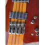Custom 24 Frets Neck Thru Body Abalone Neck Inlay 8 Strings Electric Bass Guitar