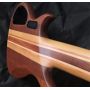 Custom 7 Strings Neck Through Body Electric Bass Guitar with Active Pickup