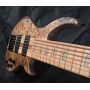 Custom 7 Strings Neck Through Body Electric Bass Guitar with Active Pickup
