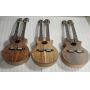 IN STOCK, Custom Taylor Style Double Neck Richie Sambora Signature KOA Wood 6+12 Strings Acoustic Guitar with Ebony Fingerboard in Matte Finishing