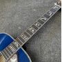 Custom Viper Blue Dove GB Style Acoustic Guitar Dreadnought Body 41 Inch