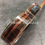 Custom 2023 New Solid Koa Top Acoustic Guitar with Ebony Fingerboard Sandalwood Back And Sides Abalone Binding