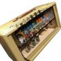 Custom Dumble Style Tweedle DEE 5E3 Mods Head in Tweed, with Eyelet Board