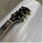 Custom Cherry burst Solid Spruce 43 Inch SJ200 Jumbo Acoustic Guitar Abalone Maple and Koa Back Side Gibson Style
