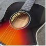 Custom Gibson Style L-00 Studio Acoustic Guitar with Double B1G Soundhole Pickup in Sunburst