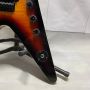 2025 NEW special shaped Dean Bag electric guitar in brown color Black hardware Zebra pickup USA HOT SALE