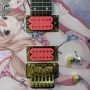 Custom Pink small twin girls electric guitar special shaped Rosewood Fingerboard