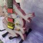Custom Pink small twin girls electric guitar special shaped Rosewood Fingerboard