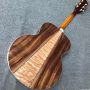 Custom GB Style 43 inch SJ-200 Jumbo Solid Spruce Wood Cherry Red Glossy Paint Acoustic Guitar