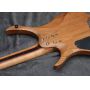 2025 New Fanned Frets 7 Strings Headless Electric Guitar Blue Burst Color Roasted Maple Neck 