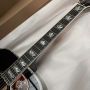Custom Gibson Style Crown Monarch Type Sunburst Color SJ200 ALL Solid Wood Jumbo Acoustic Guitar
