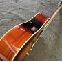 Custom Mahogany Body Gibson Style J-160CE Sunburst Acoustic Guitar, Solid Spruce Top