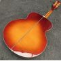 Custom Flamed Maple Back Side 43 Inch SJ200 Jumbo Acoustic Guitar in Cherryburst