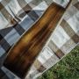 Custom Natural Solid Koa Wood Dreadnought Acoustic Guitar