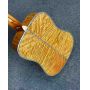 Custom Gold Phoebe Handcrafted All-Solid Dreadnought Acoustic Guitar
