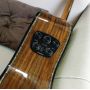Custom All Solid Walnut GA Cutaway Acoustic Guitar with Double S1 PRO Pickup