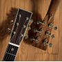 Custom OM Body Solid Santa Wood Back Side Acoustic Guitar