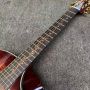 Custom ALL SOLID KOA Wood Cutaway Acoustic Guitar Ebony Fingerboard 40 Inch
