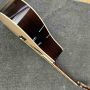 Custom Gibson Style Solid Spruce Top Songwriter Acoustic Guitar in Lefty Version