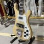 Custom 4 Strings Rickenbacker Style 4003 Bass Natural Color High Quality Guitarra Chrome Hardware