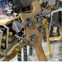 Custom 4 Strings Rickenbacker Style 4003 Bass Natural Color High Quality Guitarra Chrome Hardware