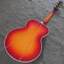 Custom SJ200 Style Acoustic Guitar in Sunburst, SOLID MAPLE BACK SIDE VERSION