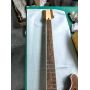 Custom 4 Strings Neck Through Body Rickenback Style Electric Guitar Bass without Hardware Rosewood Fingerboard Herringbone Binding 