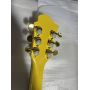 Custom Burny Mockingbird MG-145S HY Hide X Electric Guitar Yellow Heart w/ Sustainer, Japan Fernandes